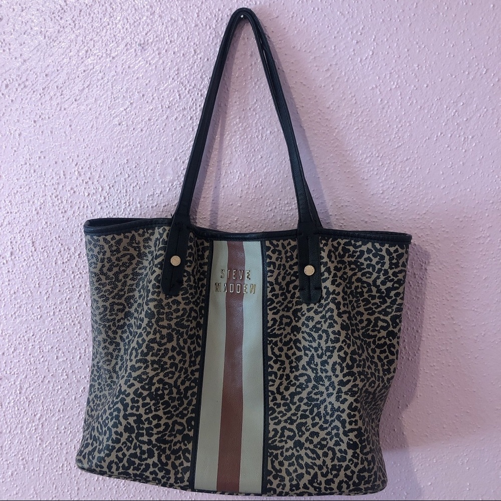 Steve Madden Leopard Tote